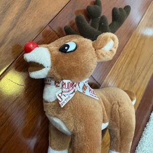 Rudolph Red-Nosed Reindeer Plush 1998 Stuffins CVS 50th Anniversary Limited Ed